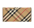 Burberry Novacheck Continental Wallet, back view